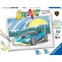 CreArt pictura pe numere pentru copii Lamborghini